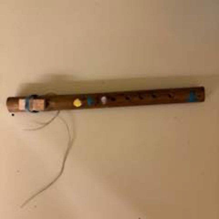 cover art for Demonstrating a bamboo Native American style flute