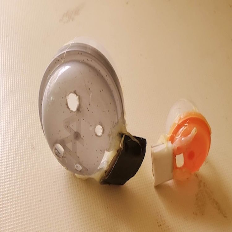 cover art for Ocarinas from plastic gum ball containers and cardboard