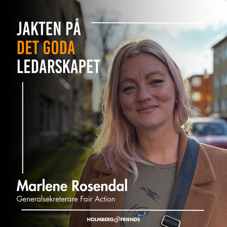 cover art for Att hålla i stafettpinnen för en bättre värld - Marlene Rosendal