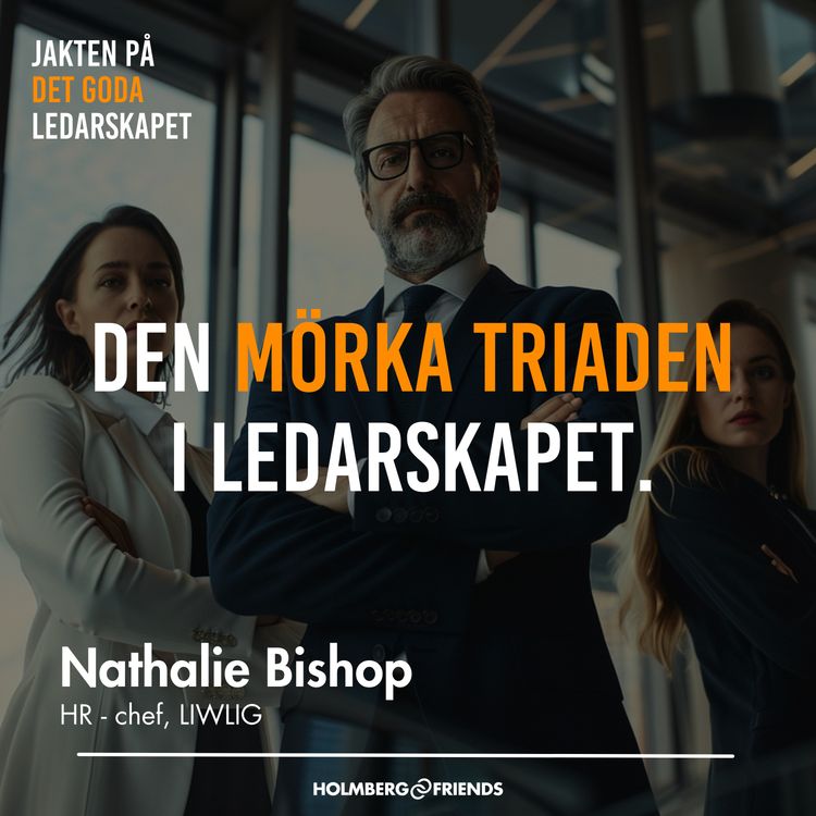 cover art for Den mörka triaden i ledarskapet - Nathalie Bishop