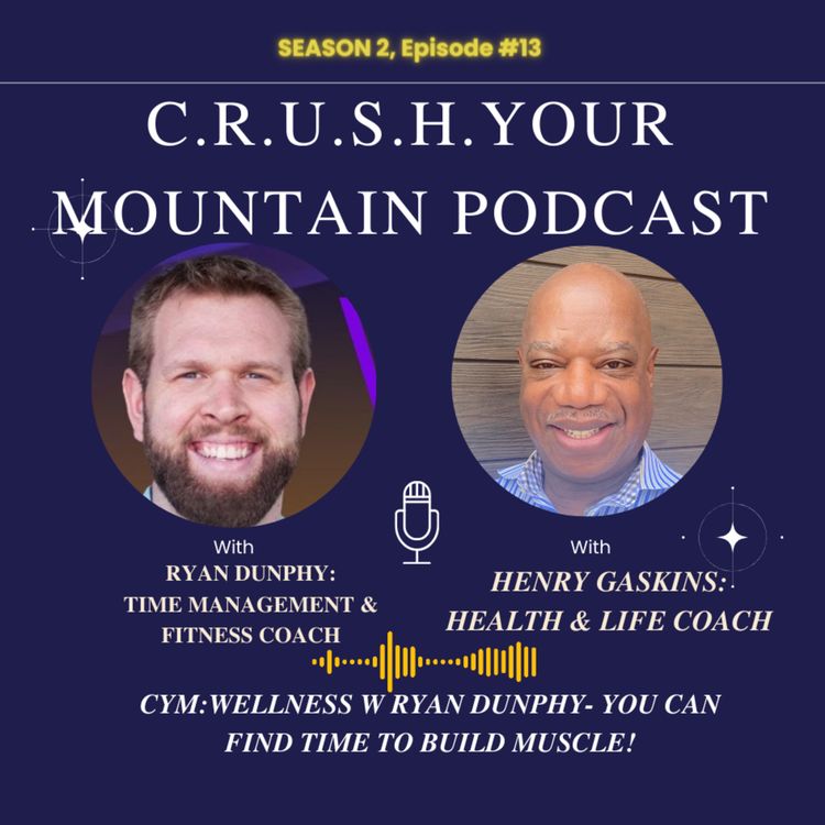 cover art for S2. Ep. 13 CYM:WELLNESS w RYAN DUNPHY- YOU CAN FIND TIME TO BUILD MUSCLE!