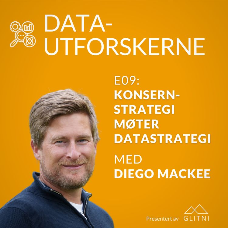 cover art for Konsernstrategi møter datastrategi med Diego MacKee