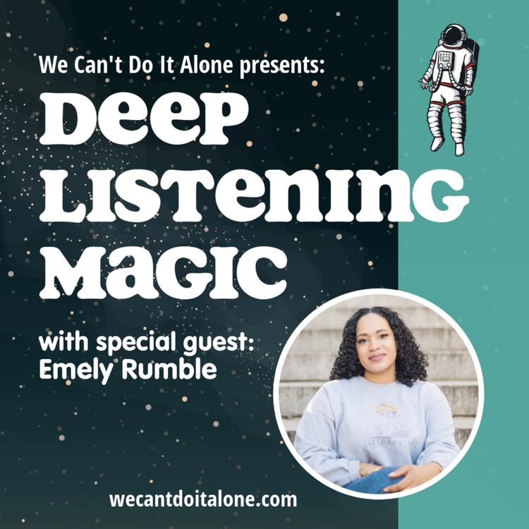 cover art for Deep Listening Magic (with Emely Rumble)