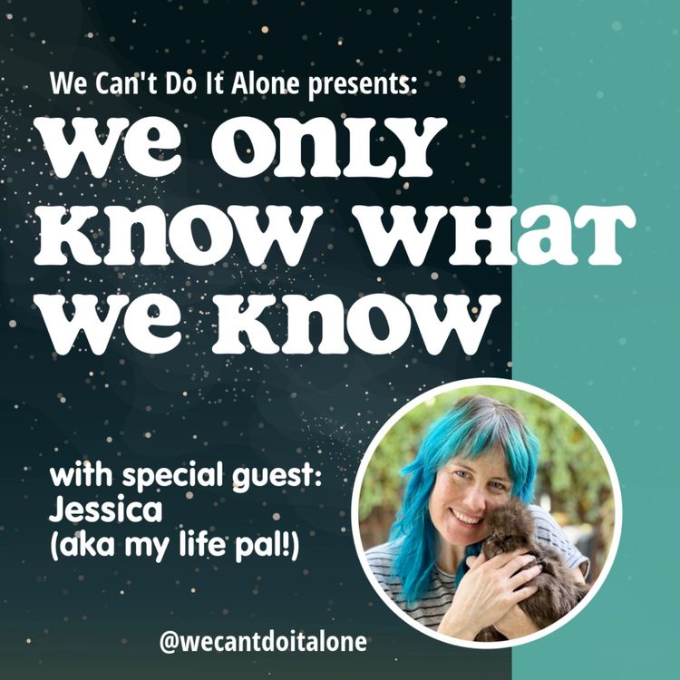 cover art for We Only Know What We Know (with Jessica aka my life pal)