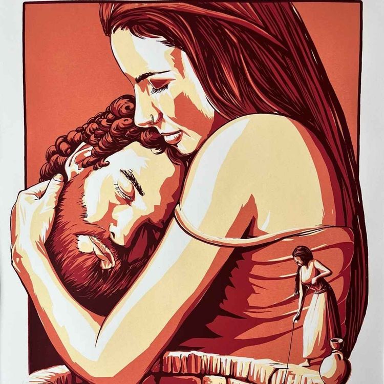 cover art for Genesis 24, Isaac and Rebekah Christ and His Church