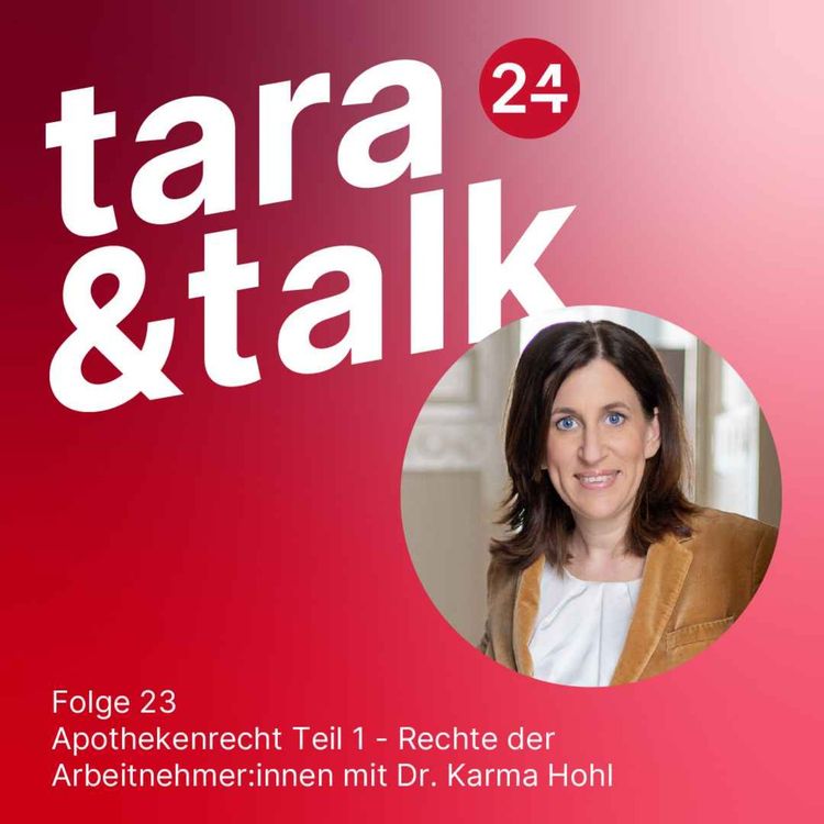 cover art for Apothekenrecht Teil 1 - Rechte der Arbeitnehmer:innen mit Dr. Karma Hohl