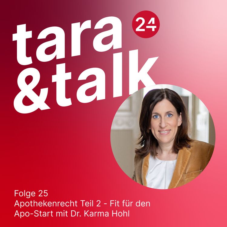 cover art for Apothekenrecht Teil 2 - Fit für den Apo-Start mit Dr. Karma Hohl