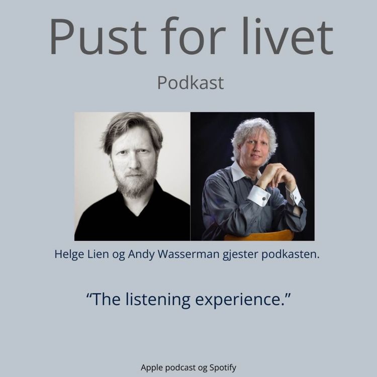 cover art for Helge & Andy. " The listening experience."