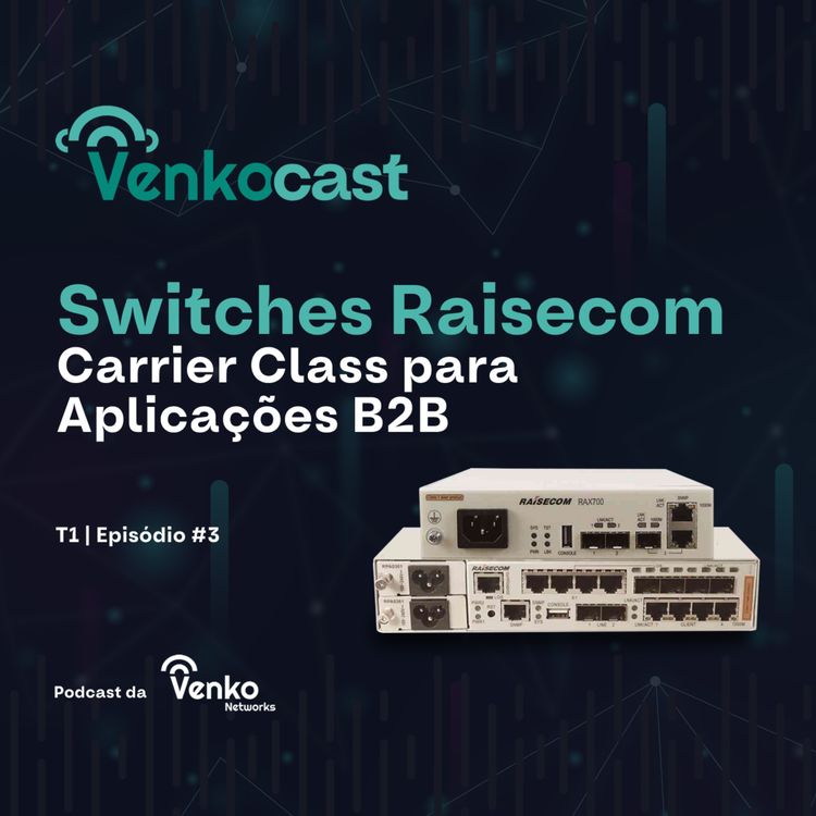cover art for Switches Raisecom Carrier Class para Aplicações B2B