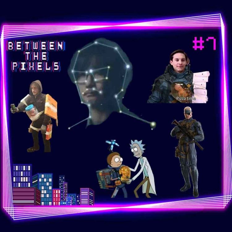 cover art for Hideo Kojima history and Death stranding talks and quizes... BTP POD #7 FT Biscuit N Brew 