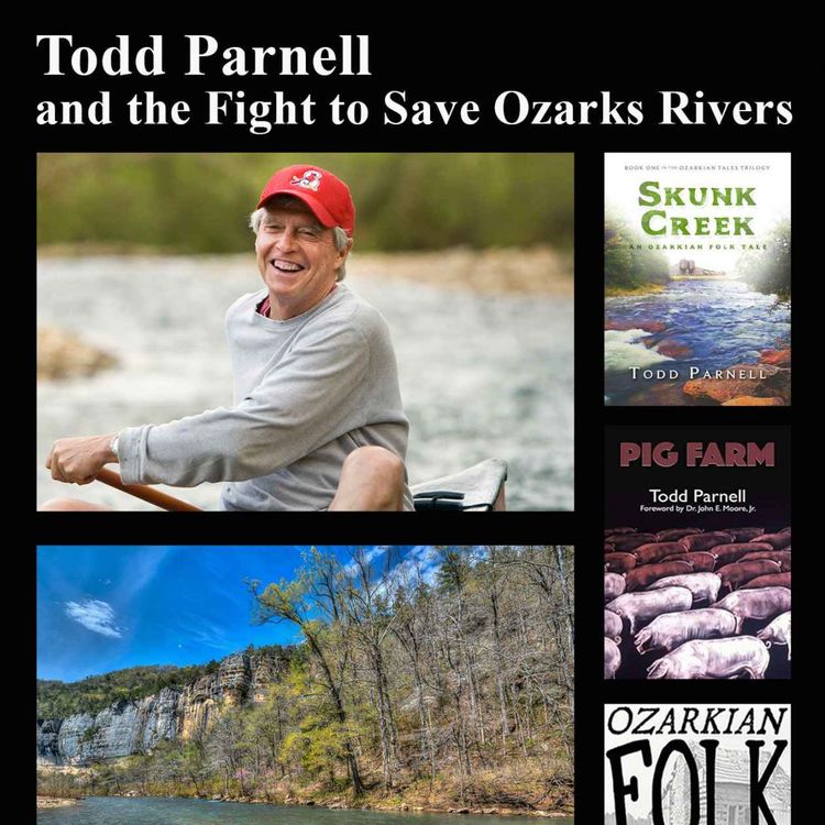 cover art for Episode 71: Todd Parnell and the fight to save Ozarks rivers