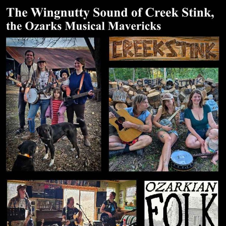 cover art for Episode 106: The Wingnutty Sound of Creek Stink, the Ozarks Musical Mavericks