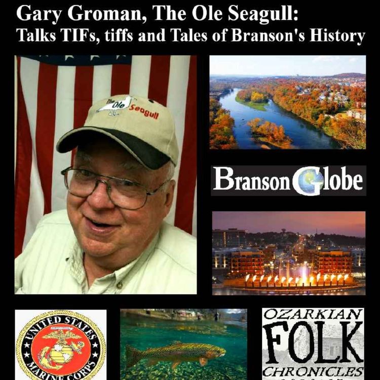 cover art for Episode 114: Gary Groman, the Ole Seagull, talks TIFs, tiffs, and tales of Branson's history