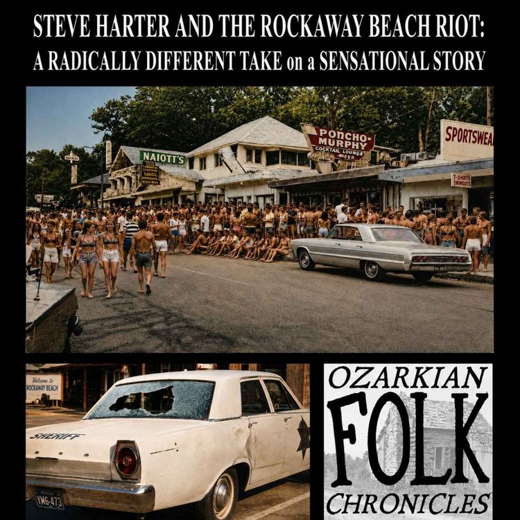 cover art for Episode 126: Steve Harter and the Rockaway Beach "Riot": A Radically Different Take on a Sensational Story