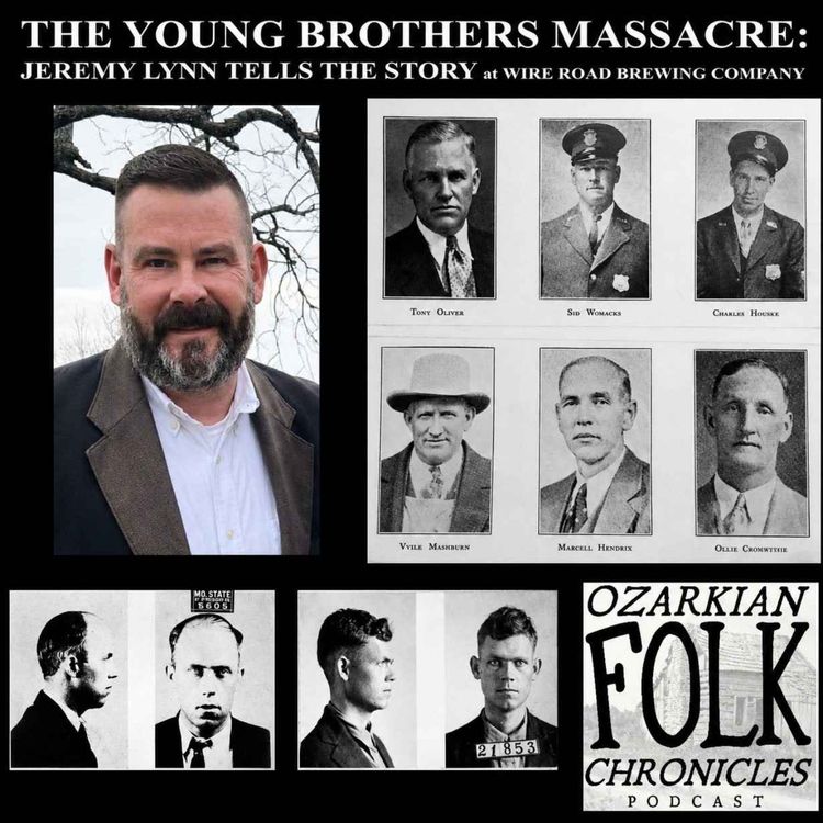cover art for Episode 127: The Young Brothers Massacre: Jeremy Lynn Tells the Whole Story at the Wire Road Brewing Company