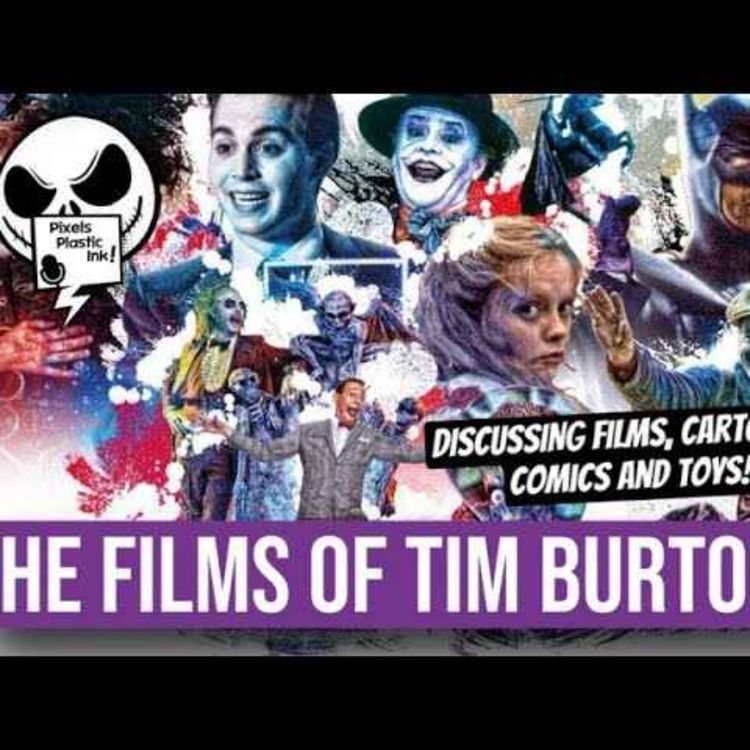 cover art for Tim Burton Films Ranked Live!
