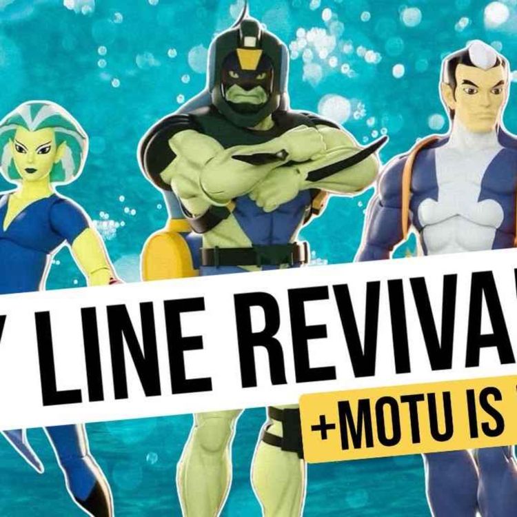 cover art for Super7 TigerSharks Action Figures & Masters of the Universe Trailer