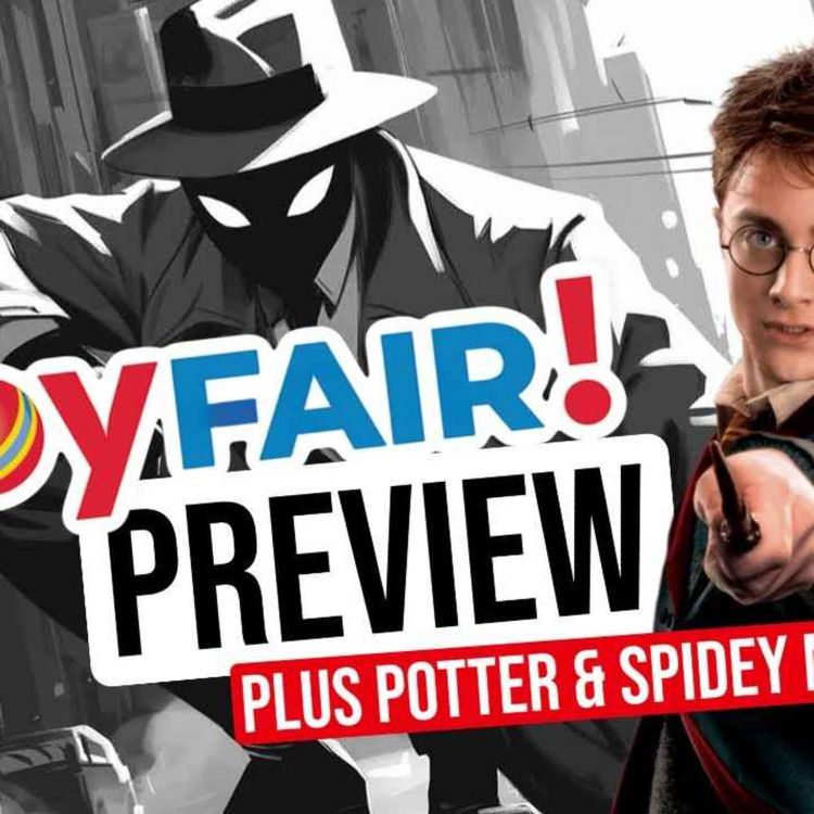 cover art for Hasbro Harry Potter, Spider-Man Noir & Toy Fair 2026 Preview 