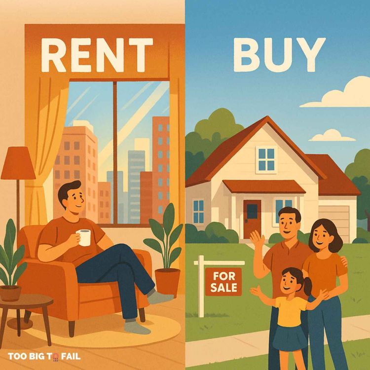 cover art for EP.07 - Meglio vivere in affitto o comprare casa?