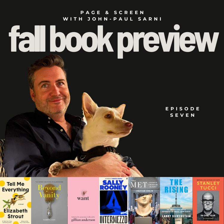 cover art for FALL BOOK PREVIEW with John-Paul Sarni