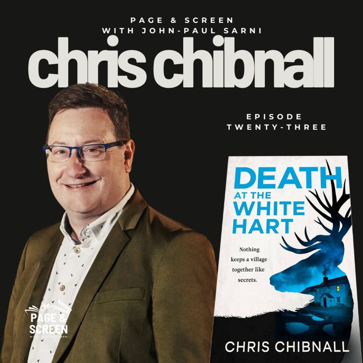 cover art for DEATH AT THE WHITE HART with Chris Chibnall