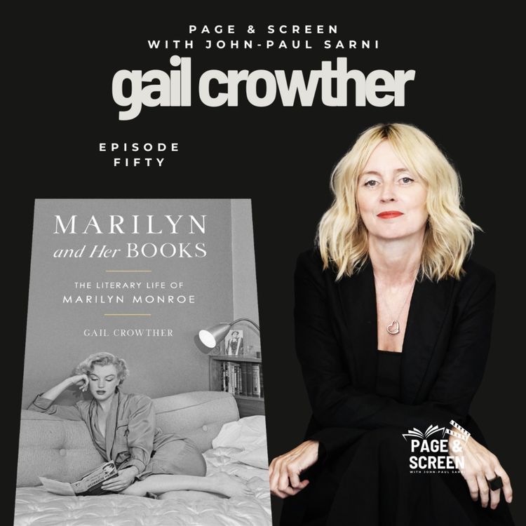 cover art for MARILYN AND HER BOOKS by Gail Crowther | Episode 50