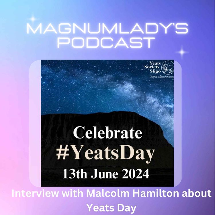 cover art for Interview with Malcolm Hamilton, about Yeats Day 2024