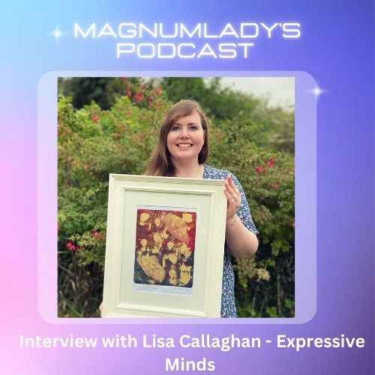 cover art for Interview with Lisa Callaghan - Expressive Minds