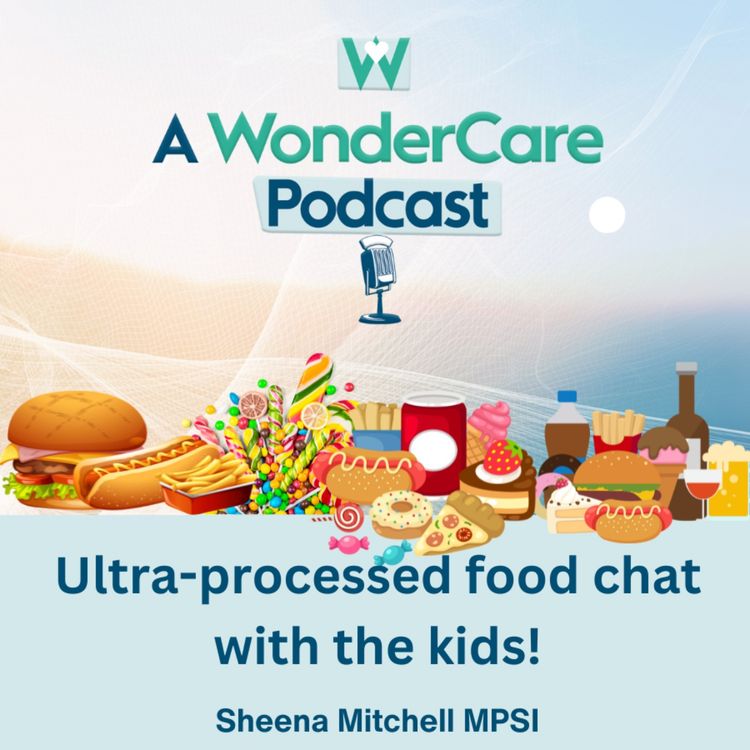 cover art for Ultra-processed food chat with the kids!