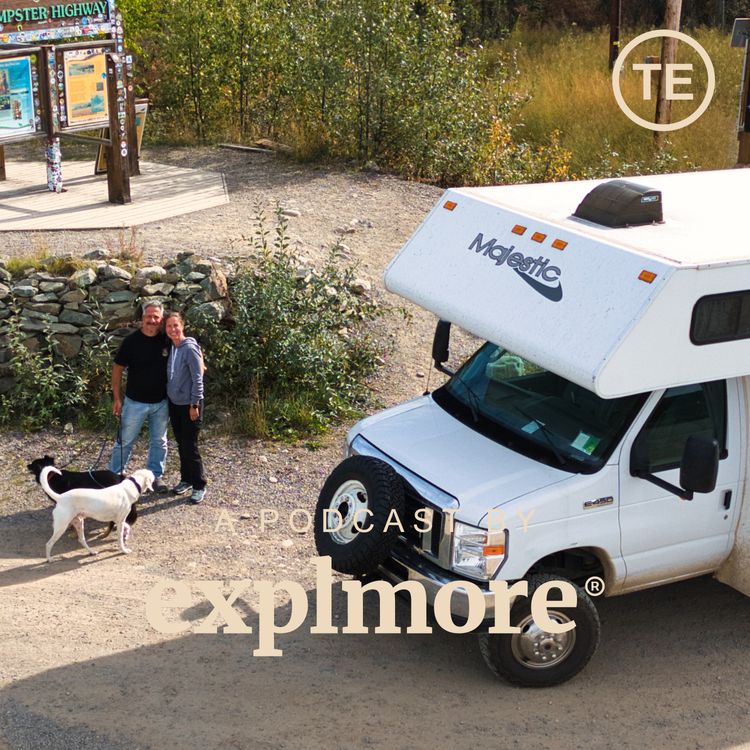 cover art for S3 E9 Today's Explorers - Stefanie and Dario of Off Leash and Off Grid
