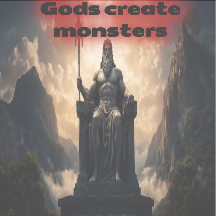 cover art for God's create monsters. Episode 2.