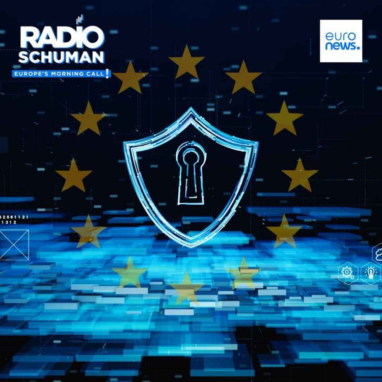 cover art for EU tech chief to Elon Musk: 'We're protecting freedom of speech!'