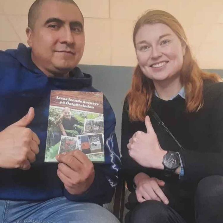 cover art for "Sträva efter att vara vild, modig och lycklig" - Lisa Ring