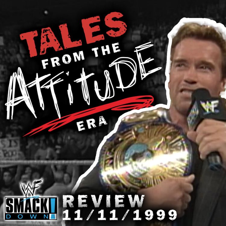 cover art for Schwarzenegger Invades Smackdown - Former WWE Head Writer Shares Behind The Scenes Stories