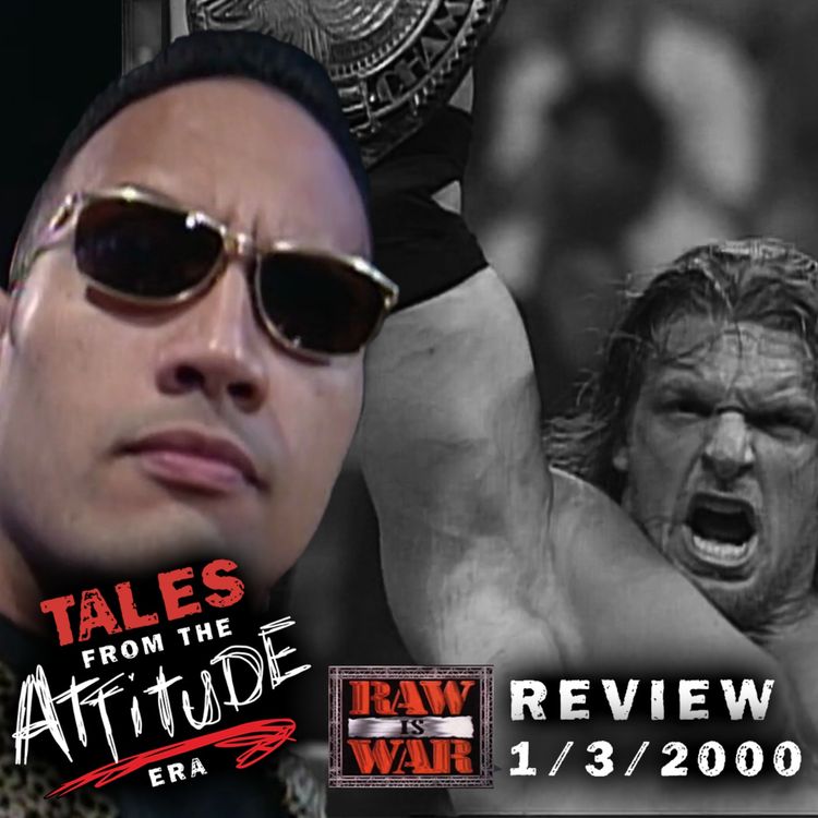 cover art for Triple H Steals The Gold, Tries To Fire The Rock - WWF RAW Review 1/3/2000