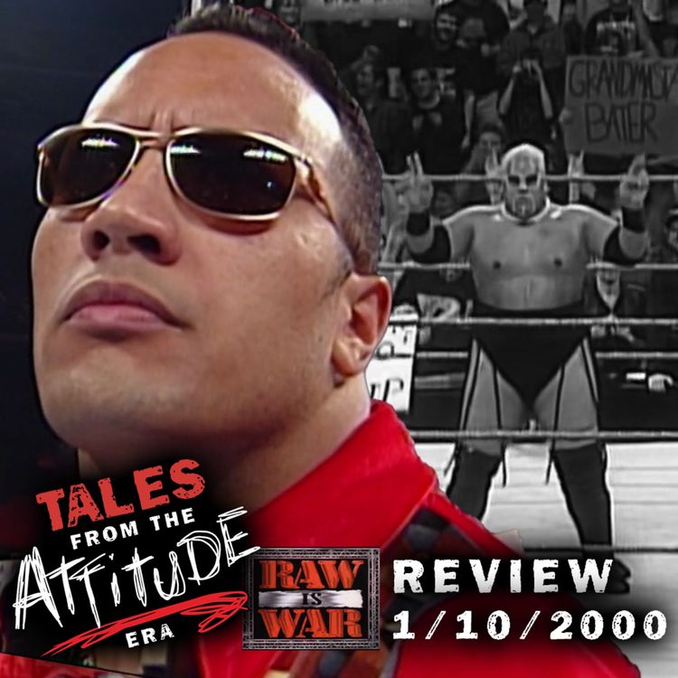 cover art for The Rock Threatens A Walk Out - WWF Raw Review 1/10/2000 