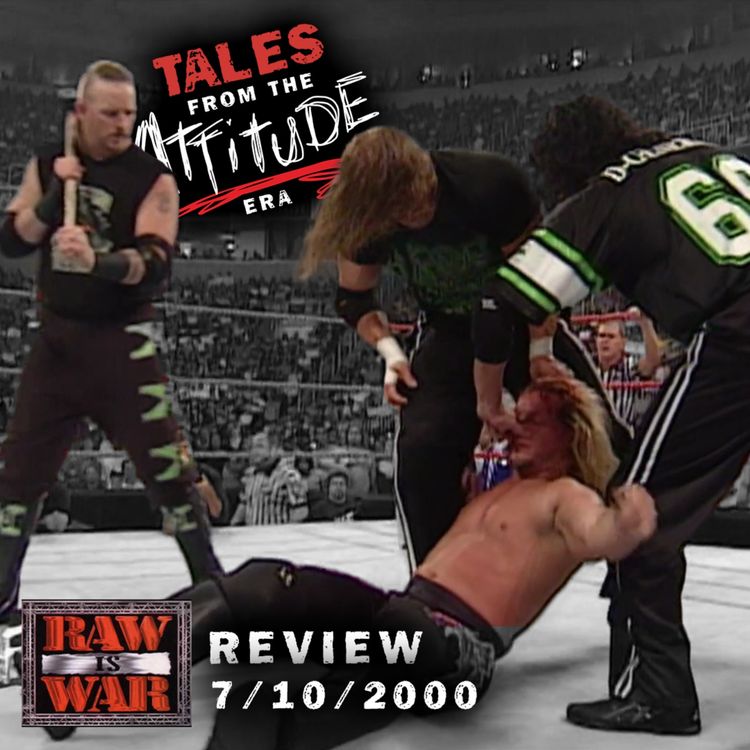 cover art for Jericho’s Bloody Beatdown: Triple H & DX Take Control - WWE RAW Review 7/10/00