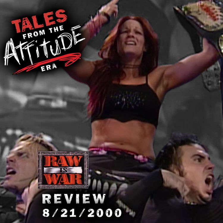 cover art for Lita Wins the Women's Championship w/ The Rock as Referee - WWE RAW 8/21/00 Review