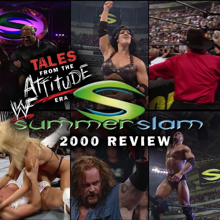 cover art for WWE SummerSlam 2000 Review: The First-Ever TLC Match & Shane McMahon's Insane Scaffold Fall