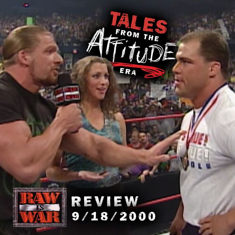 cover art for HHH Questions Kurt Angle's Lifestyle; Final Episode on USA - WWE RAW 9/18/00 Review