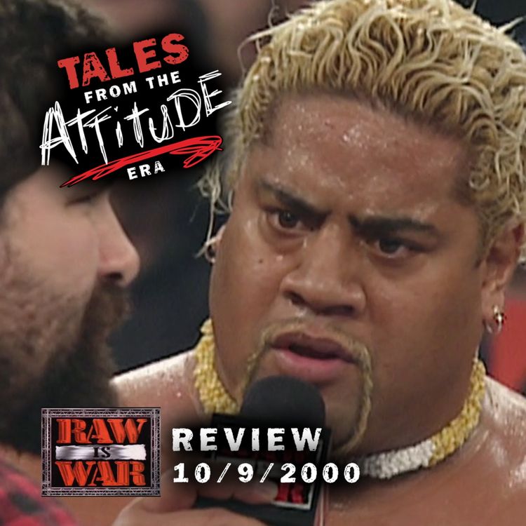 cover art for Rikishi "Did It for The Rock" and Gets Zero Reaction - WWF RAW 10/9/00 Review