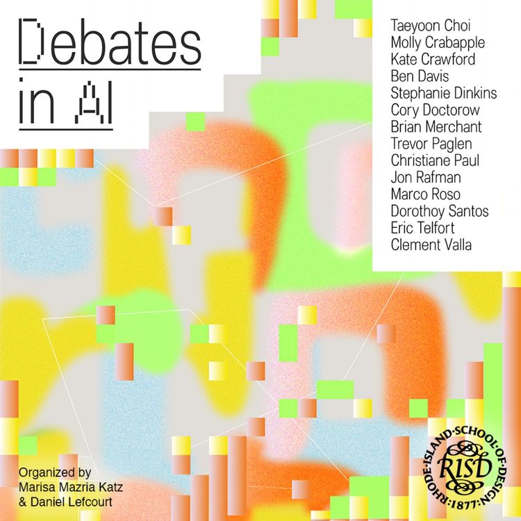 cover art for RISD Debates in AI: Kate Crawford