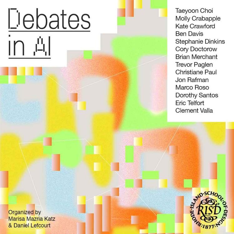 cover art for RISD Debates in AI: Poetics of Computation Panel