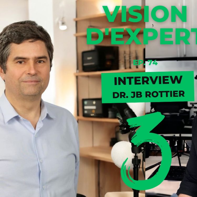 cover art for Vision d'Expert #74 / Interview du Dr ROTTIER / Expert de la télé-expertise