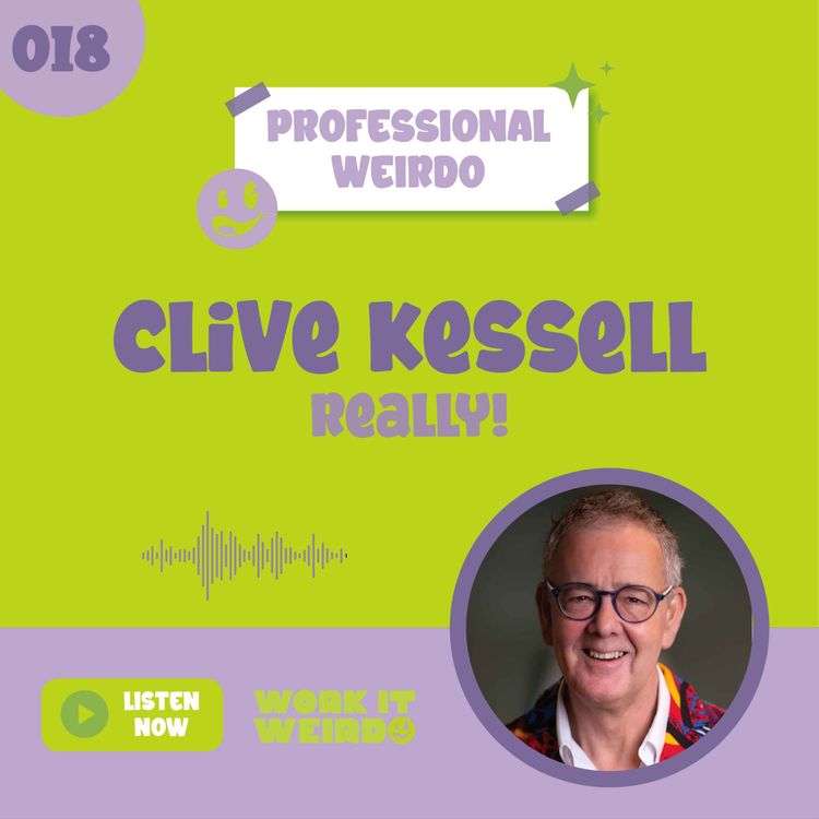 cover art for 018 - Being a Flamingo with Networking Ninja, Clive Kessell