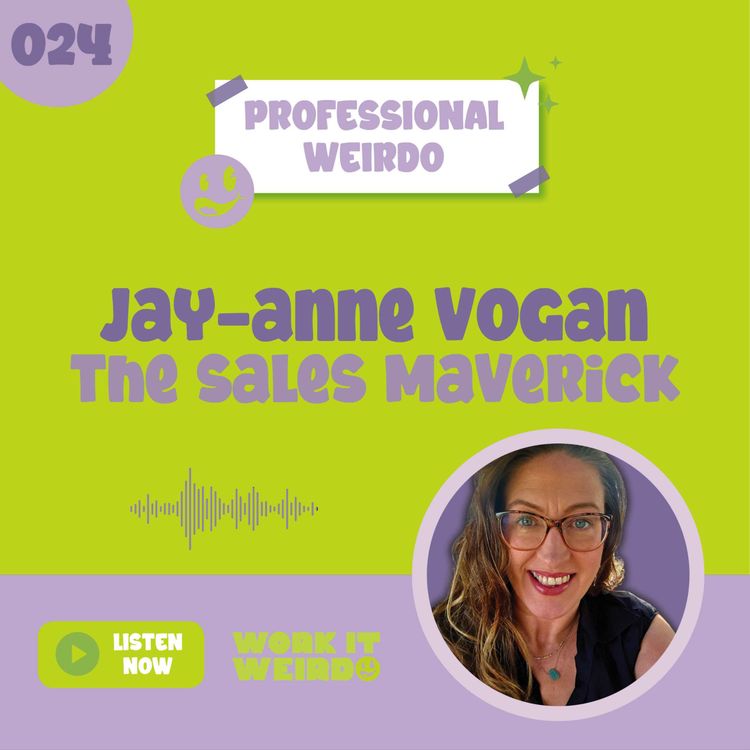 cover art for 024 - Unlocking your Genius with Jay-Anne Vogan