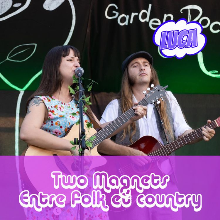 cover art for Two Magnets, entre folk et country