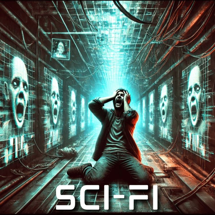 cover art for We Found The Gateway To Digital Eternity | Sci-Fi Creepypasta Cyberpunk Story