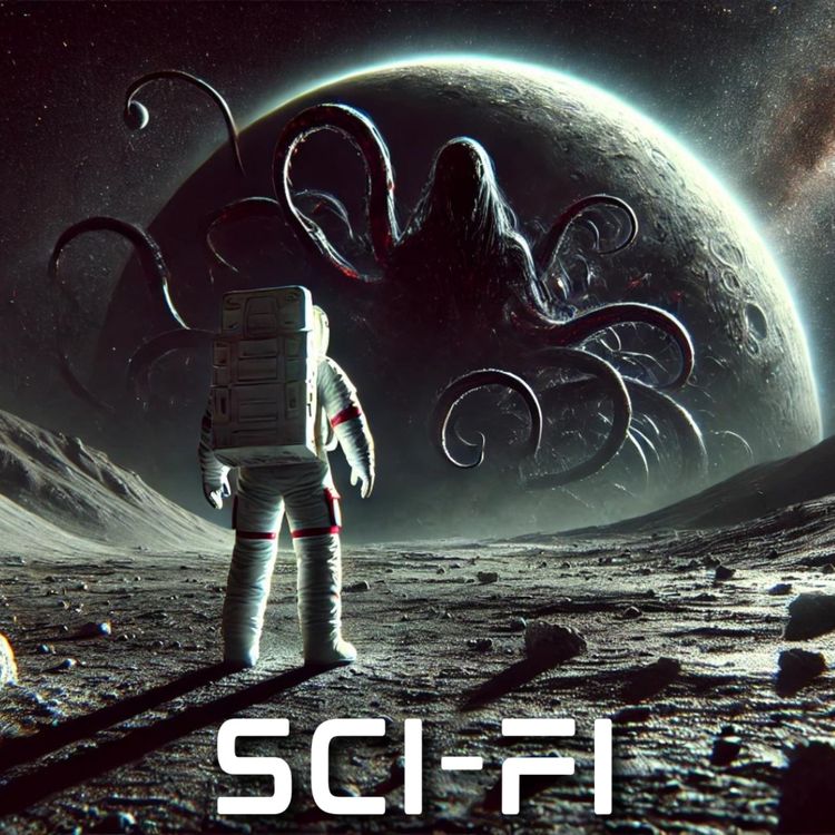 cover art for Our Moon Expedition Awakened An Imprisoned Eldritch Being | Sci-Fi Creepypasta Cosmic Horror Story