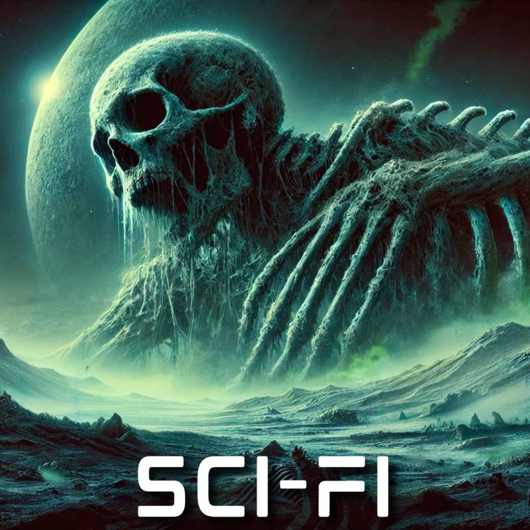 cover art for We Are Mining A Colossal Alien Skeleton In Space. It Wants Us To Stop | Sci-Fi Creepypasta
